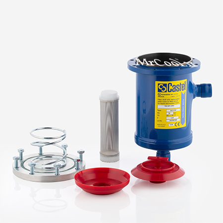 پوسته فیلتر ساکشن 3/8-1 کستل - تصویر 3